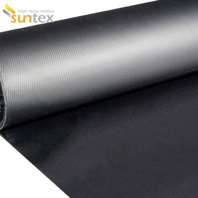 High Temperature Resistance Neoprene Coated Fiberglass Fabric with Water and Corrosion Resistance for Industrial Applications