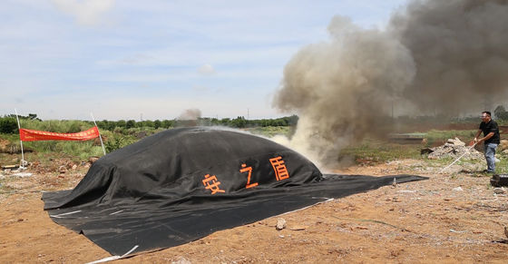 ผ้าห่มเพลิงรถยนต์ EV สูงสุด อุปกรณ์ความปลอดภัยสําคัญสําหรับรถไฟฟ้า