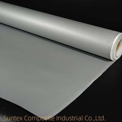 E-Glass Silicone Rubber Coated Fiberglass Cloth ผ้ากันความร้อน สายใยซิลิโคน สายใยซิลิโคน สําหรับปกกันความร้อน