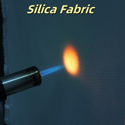 เนื้อผ้าใยแก้วเคลือบด้วยซิลิก้าเวอร์มิคุลิต ทนความร้อน 1200 °C