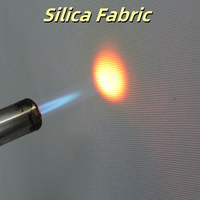 เนื้อผ้าใยแก้วเคลือบด้วยซิลิก้าเวอร์มิคุลิต ทนความร้อน 1200 °C