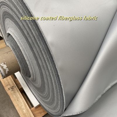 Silicone Coated Fiberglass Fabric Fireproof Heat Resistant Cloth