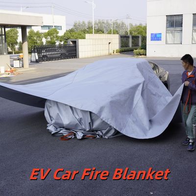Suntex Fire Pit Mat with 60-Minute Coverage and Explosion Mitigation for Oxygen Deprivation in EV Car Fires