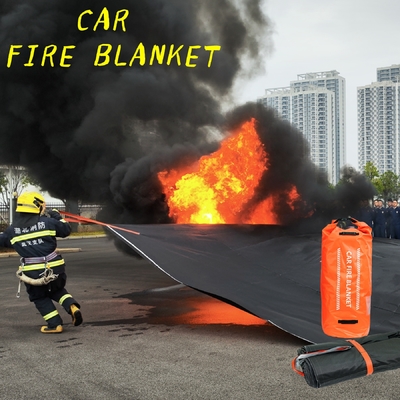 Silica fabric EV Car Fire Blankets