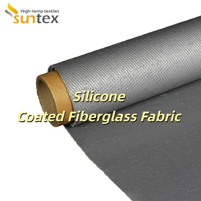 Flame Retardant Silicone Coated Fiberglass Fabric with Corrosion Resistance and Thermal Insulation