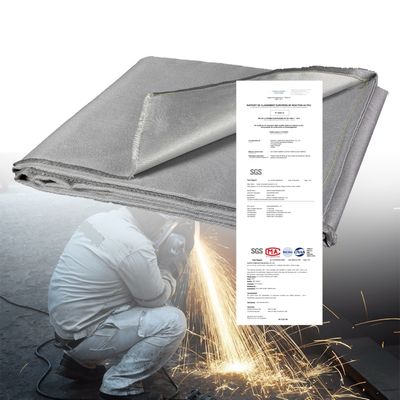 Heavy Duty 100% Fiberglass Welding Blanket - 550°C Heat Resistant & Acrylic Coated Fire Blanket