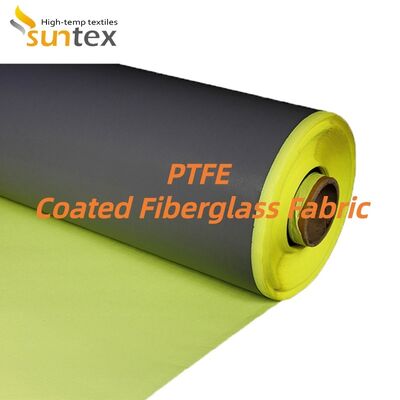 เนื้อผงใยแก้วเคลือบ PTFE ที่ทนไฟ มีความแข็งแรงในการดึงสูงและการผลิตง่ายสําหรับการใช้ในอุตสาหกรรม