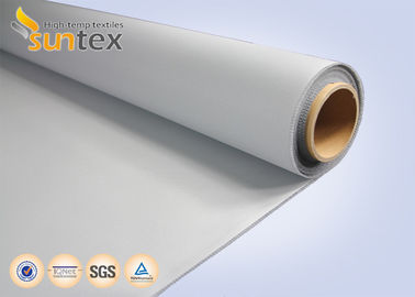 ผ้าหน่วงไฟ 460gsm เคลือบ PU สำหรับฝาครอบกันความร้อน