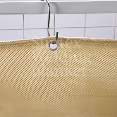 Suntex Fire Resistant Welding Blanket - 100% สายใยแก้ว ทนความร้อน 550°C สําหรับการสร้างเรือและการก่อสร้าง