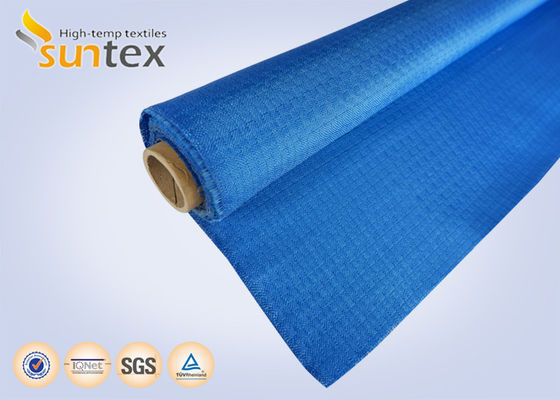 High Temperature 550 Degree C Acrylic Coated Fiberglass Fabric for Welding Blanket - Easy to Sew and Cut