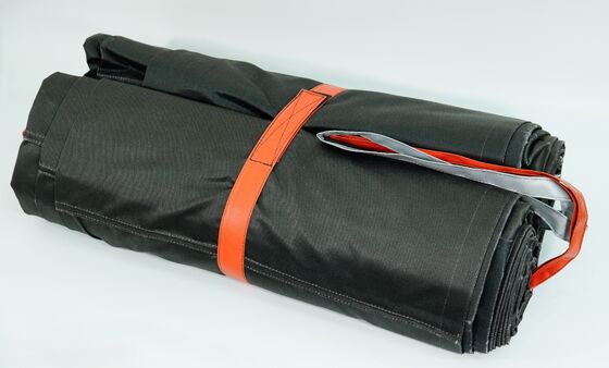 ผ้าห่มดับเพลิงสีเทาที่มีประสิทธิภาพสูงของซันเท็กซ์ สะดวกในการหลบหนีของแบตเตอรี่ด้วยการขาดออกซิเจนเพื่อความปลอดภัยของ EV