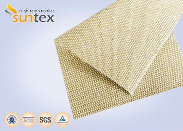 ผ้าโพกศีรษะผ้าผืน Silica 0.6 มม. สำหรับงานอุตสาหกรรม 60 มม. ผ้าป้องกันความร้อนสำหรับฉนวนกันความร้อน Fire Barrier
