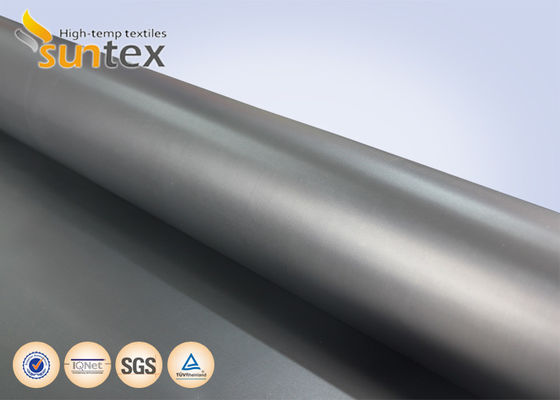 วัสดุป้องกันสภาพอากาศสำหรับคอนเนคเตอร์แบบยืดหยุ่น: ผ้าใยแก้วเคลือบนีโอพรีนสีดำ