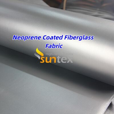 High Temperature Resistance Flame Retardant Neoprene Coated Fiberglass Fabric for Chemical Resistant Flexible Fabric Connector