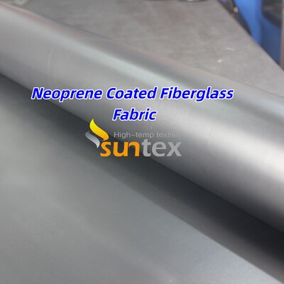 High Temperature Resistance Neoprene Coated Fiberglass Fabric Fire Blanket with Chemical Resistant and Flame Retardant Properties
