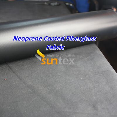 High Temperature Resistance Neoprene Coated Fiberglass Fabric for Chemical Resistant Flame Retardant Fire Blanket