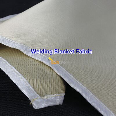 100% Fiberglass Welding Blanket Fireproof and 550°C Heat Resistant with Customizable Sizes