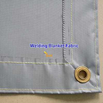 Double Sides Silicone Coated Fiberglass Welding Blanket - 550°C Heat Resistant Fire Blanket with Customizable Sizes