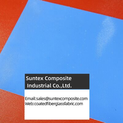 Fire-Proof High Temperature Resistance Silicone Coated Fiberglass Fabric for Heat Insulation