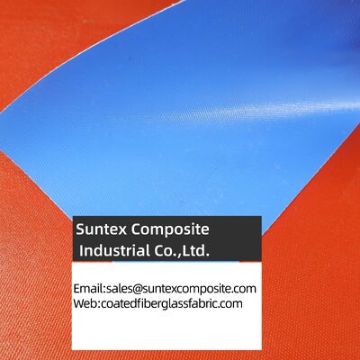 Fire-Proof High Temperature Resistance Silicone Coated Fiberglass Fabric for Heat Insulation