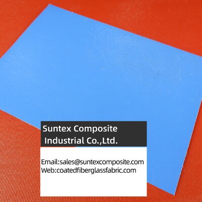 Fire Prevention High Temperature Resistance Silicone Coated Fiberglass Fabric with Corrosion Resistance