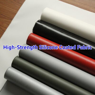 High Temperature Resistant Fire Resistance 590 g/sqm Weight Silicone Coated Fiberglass Fabric High Silica Fiberglass Cloth
