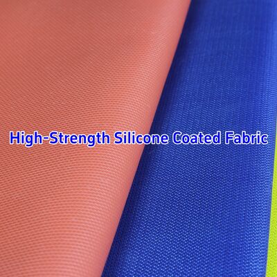 Alkali Free Fireproof Silicone Coated Fiberglass Fabric 590 g/sqm for Heat Resistant Insulation