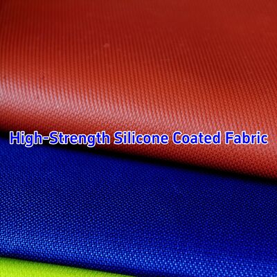 Heat Resistant Fireproof High Strength Silicone Coated Fiberglass Fabric for Thermal Insulation