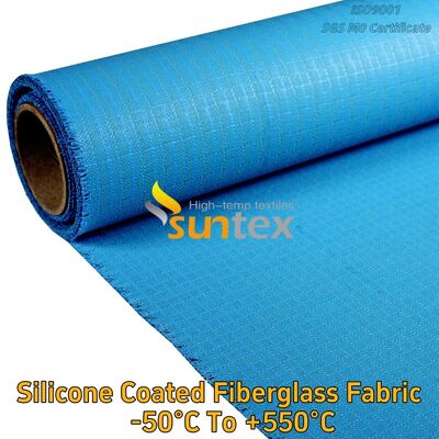 Fire Prevention Silicone Coated Fiberglass Fabric