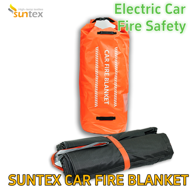 Suntex High Quality Large Electric Vehicle EV Fire Blanket Roll Made of Durable Fiberglass
