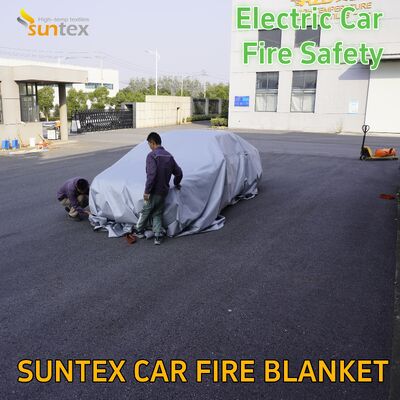 Factory Outlet High Silica EV รถผ้าห่มไฟ 1700 ℃ CE ได้รับการอนุมัติ