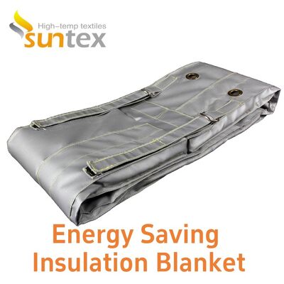 Durable Thermal Insulation Fabric with 1000°C Temperature Resistance, Water and Oil Resistant, and Customizable Sizes for Reusable Insulation Blankets