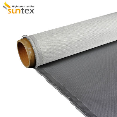 Heat Shield Material: Red 32 Oz Silicone Coated Fiberglass Cloth