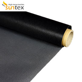 0.42mm ทนต่ออุณหภูมิสูงผ้าใยแก้วที่มีน้ำหนักเบาเคลือบ PTFE