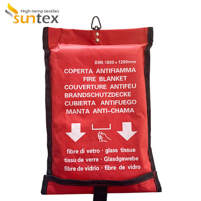 High Temperature Resistant Acrylic Coated Fiberglass Welding Blanket - 550°C Heat Resistant Fire Blanket